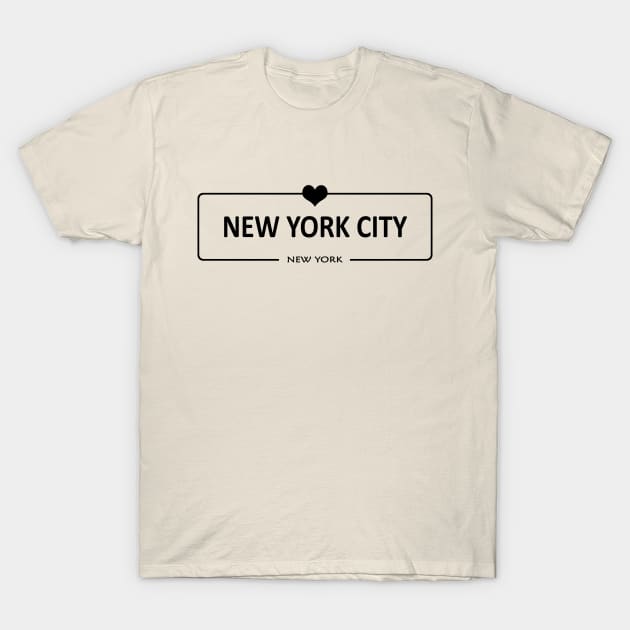 I Love New York T-Shirt by ShopBuzz